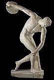 statue of a discus thrower