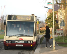 The new number 19 bus service