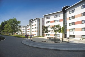 Mackinder Hall, one of the University of Reading's newest halls of residence