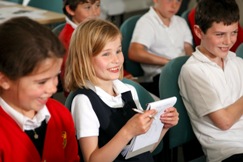 Children enjoy the Telling Tales workshop