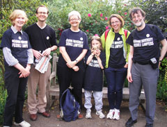 Patricia Leopold, Stuart Lakin, Rosemary Auchmuty, Anna Horton, Rachel Horton and Nick Roberts