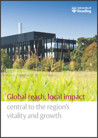 'Global reach, local impact' front cover