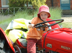 child enjoying last year's MERL fete