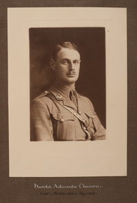 Harold Ashcombe Chamen (1894 – 1916) - University College Reading as an Agricultural Scholar (University of Reading Special Collections)