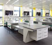 Pharmacy teaching lab in the University of Reading's Hopkins Building