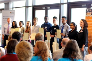 Students on the programme receive their certificates