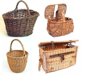 Some of the baskets in MERL's colletion