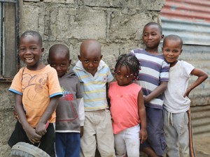 Children in Maputo