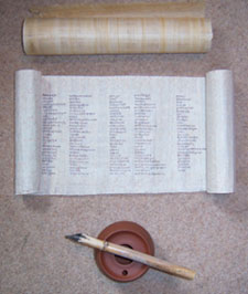 replica Roman writing kit