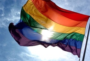 IDAHOT rainbow flag