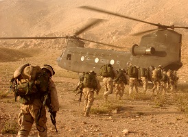 US 10th Mountain Division soldiers in Afghanistan