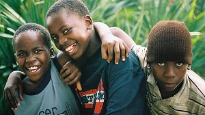 Children of Bantu refugees