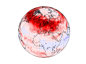 Turbulence is projected to increase over all global regions