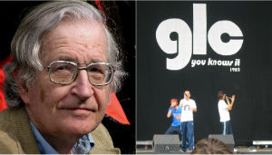 Noam Chomsky and Eggsy from Goldie Lookin Chain both feature in today's report