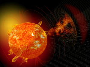CMEs are huge eruptions of solar plasma and magnetic fields from the sun's atmosphere
