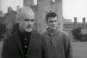Patrick Magee (L) with William Campbell in Dementia 13 (1963)