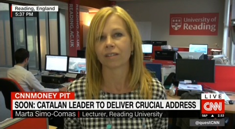 Marta Simo-Comas on CNN