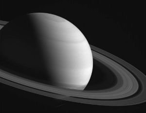 An image of Saturn captured by the Cassini spacecraft. Courtesy of NASA