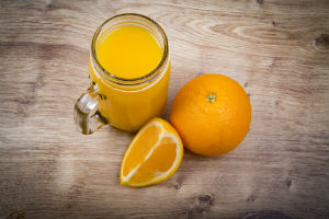 Orange juice is said to prevent the mind from ageing