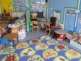 Primary school classroom