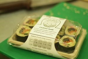 Yasai Caulirice Sushi