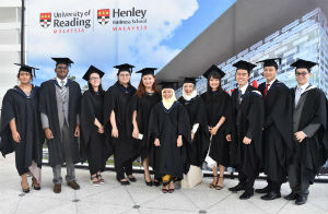 Graduates at the University of Reading Malaysia