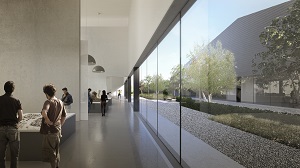 Renders of the proposed British Museum Archaeological Research Centre - interior