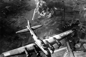 Allied bombing raids in Europe sent shock waves to the edge of space