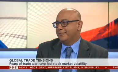 Prof Rajneesh Narula from Henley Business School appeared on BBC News