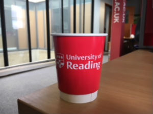 The University of Reading coffee cup initiative is aimed at reducing waste on campus