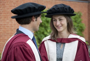 PhD students at Graduation