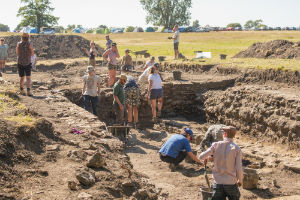 The Silchester Archaeology Field School is investigating the Roman baths building
