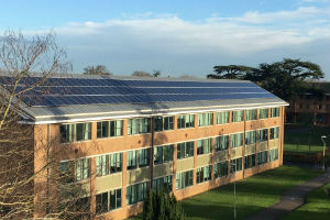 New solar panels on the roof of Edith Morley generated 60% of its power this summer