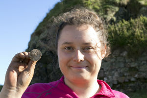 Zoe Wiacek, the University of Reading undergraduate who found the seal