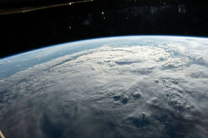Cyclone Idai seen from space. Credit: NASA