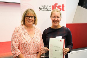 IFST winner Alice Nield