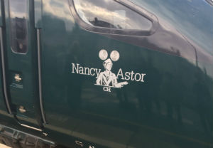 The GWR train named after Lady Nancy Astor