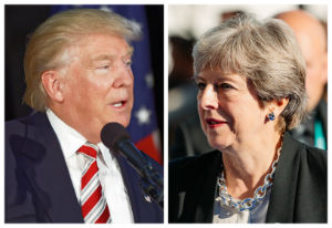 Experts have urged Theresa May to challenge Trump over his approach to climate change