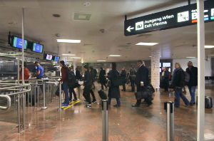 Queues at border crossings like airports could be reduced by the PROTECT technology