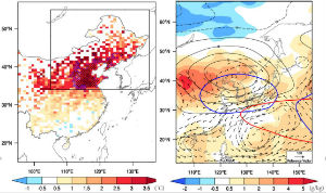 Temperatures soared in north east China during the 2018 heatwave