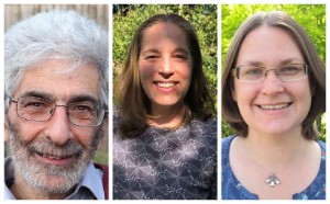 L/R: Prof Keith Shine, DrHelen Dacre and Dr Joanne Waller