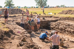 Silchester excavation