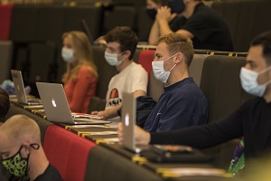 Socially distanced teaching at the University of Reading