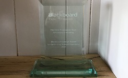 colour photograph of Blackboard Catalyst Award