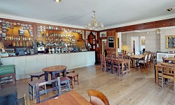 colour photograph of interior view of Park House bar