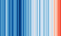 climate stripes logo